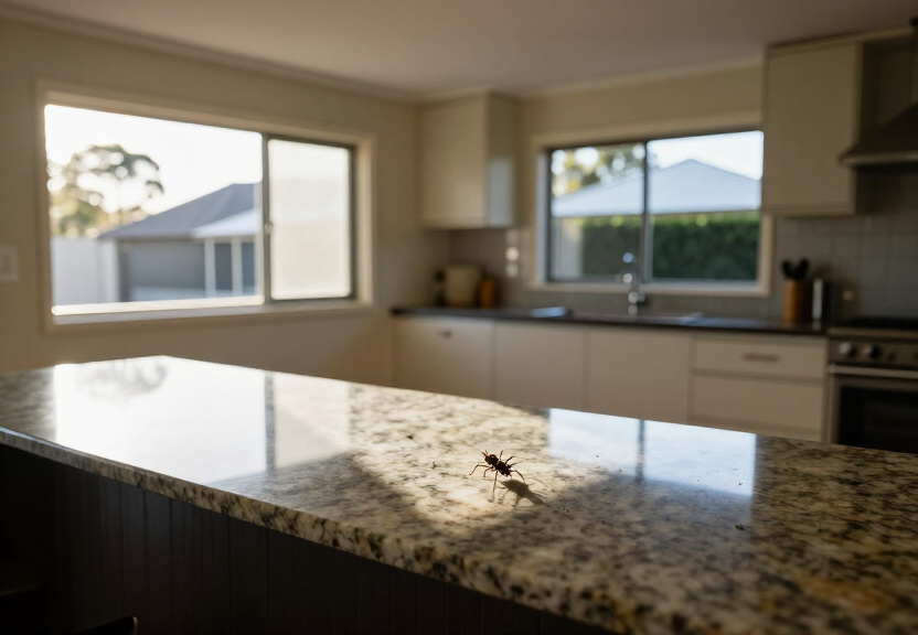 Spider-free garage in Neutral Bay after pest control